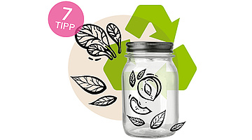 Recycling Tipp: Gläser wiederverwenden